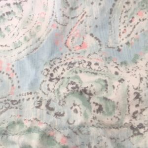 Chaps Home Set of 2 King Shams in Pastel Paisley